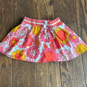 Mini boden, never worn without tags, 3-4 T, flower skort
